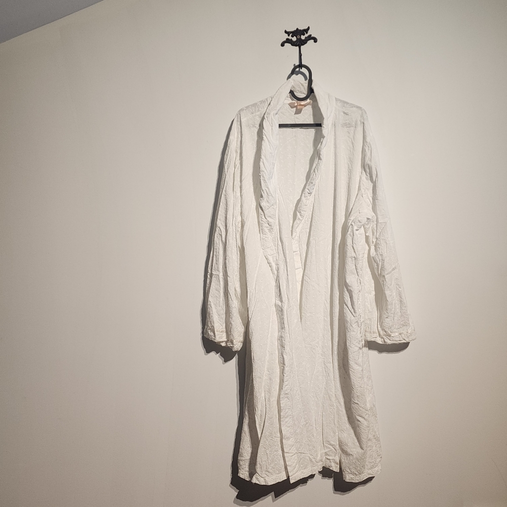 Women's cotton nightrobe